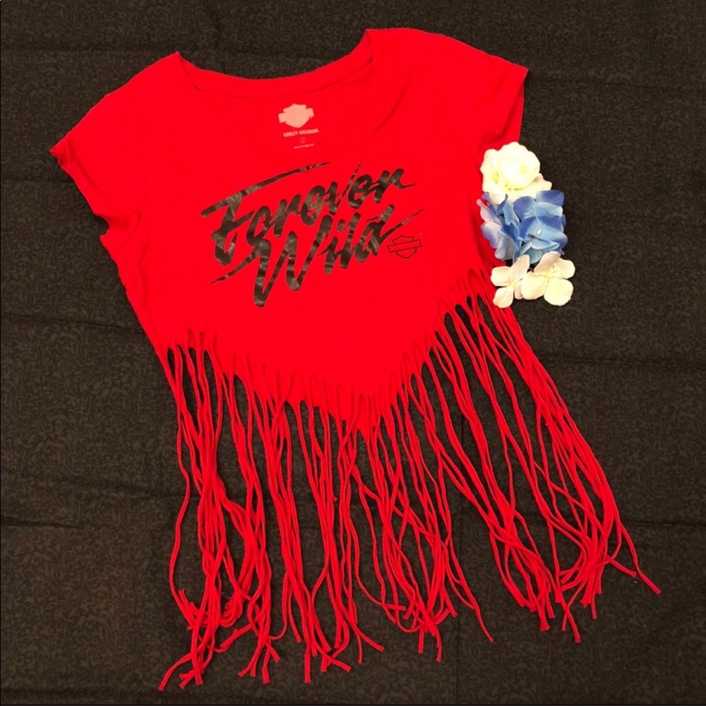 Customized Harley-Davidson tee
